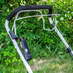 Hyundai 17"/42cm 139cc Electric-Start Self-Propelled Petrol Lawnmower | HYM430SPE