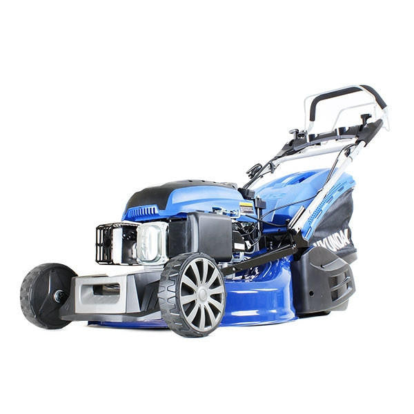 Hyundai 21" / 53cm 196cc Electric -Start Self-Propelled Petrol Roller Lawnmower, 70L Catcher & Rear Discharge | HYM530SPER
