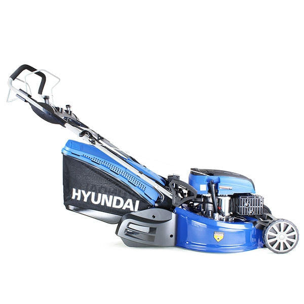 Hyundai 21" / 53cm 196cc Electric -Start Self-Propelled Petrol Roller Lawnmower, 70L Catcher & Rear Discharge | HYM530SPER