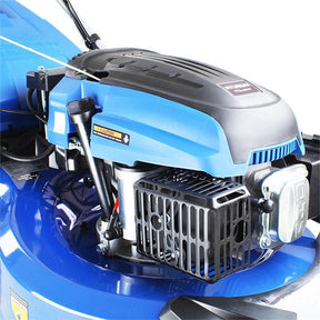 Hyundai 21" / 53cm 196cc Electric -Start Self-Propelled Petrol Roller Lawnmower, 70L Catcher & Rear Discharge | HYM530SPER
