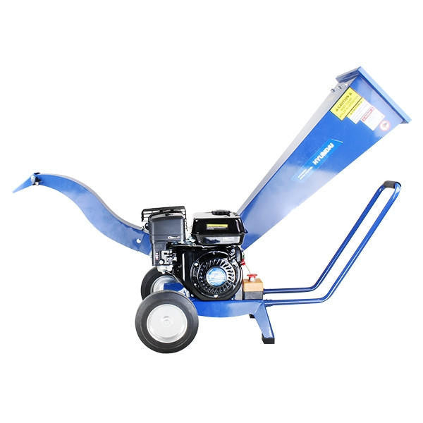Hyundai 212cc 60mm Petrol Garden Wood Chipper, Shredder 4-Stroke Engine | HYCH6560
