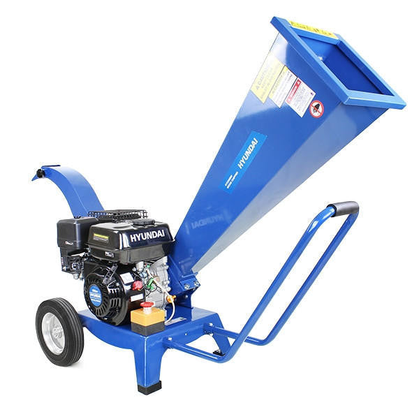 Hyundai 212cc 60mm Petrol Garden Wood Chipper, Shredder 4-Stroke Engine | HYCH6560