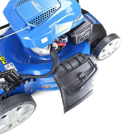 Hyundai 21'' / 53cm 224cc 4-in-1 Electric-Start Self-Propelled Petrol Lawnmower, Mulch, Rear & Side Discharge, Hose Connector | HYM530SPE