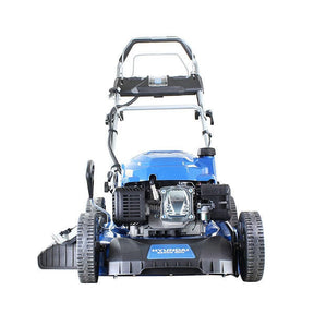 Hyundai 21'' / 53cm 224cc 4-in-1 Electric-Start Self-Propelled Petrol Lawnmower, Mulch, Rear & Side Discharge, Hose Connector | HYM530SPE