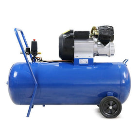 Hyundai 3hp 100L Portable Electric Air Compressor 14CFM 116psi Direct Drive V-Twin | HY30100V