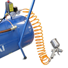 Hyundai 3hp 100L Portable Electric Air Compressor 14CFM 116psi Direct Drive V-Twin | HY30100V