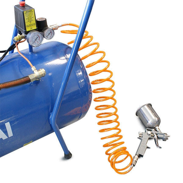 Hyundai 3hp 100L Portable Electric Air Compressor 14CFM 116psi Direct Drive V-Twin | HY30100V
