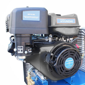 Hyundai 14hp 200L Petrol Belt Driven Air Compressor 29CFM 145psi | HY140200PES