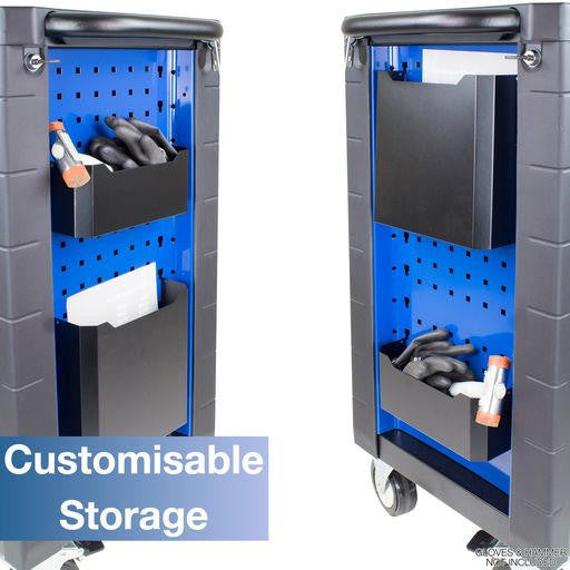 Hyundai 305 Piece Tool Set, 7 Drawer Caster Mounted Roller Tool Chest Cabinet | HYTC9003