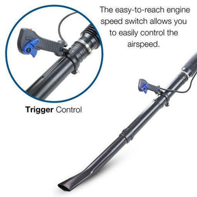 Hyundai 52cc Backpack Petrol Leaf Blower, 170mph Air Speed, 2-Stroke | HYB5200