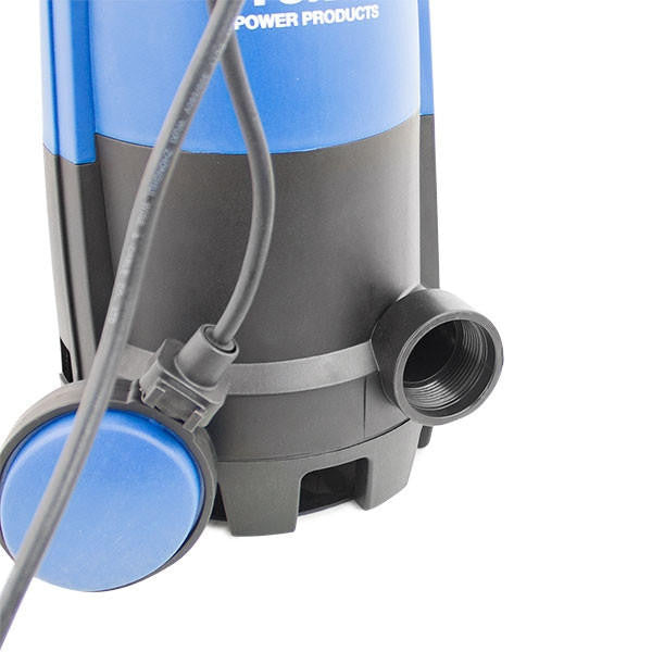 Hyundai 400W Submersible Water Pump, 25-32mm / 1 - 1/4" Hose, Clean and Dirty Water, 5.8m Lift | HYSP400CD