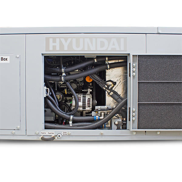 Hyundai Diesel 14kW Underslung Vehicle Mounted RVi Generator, Pure Sine Wave Output, Includes Fitting & Panel | DHY14000RVi