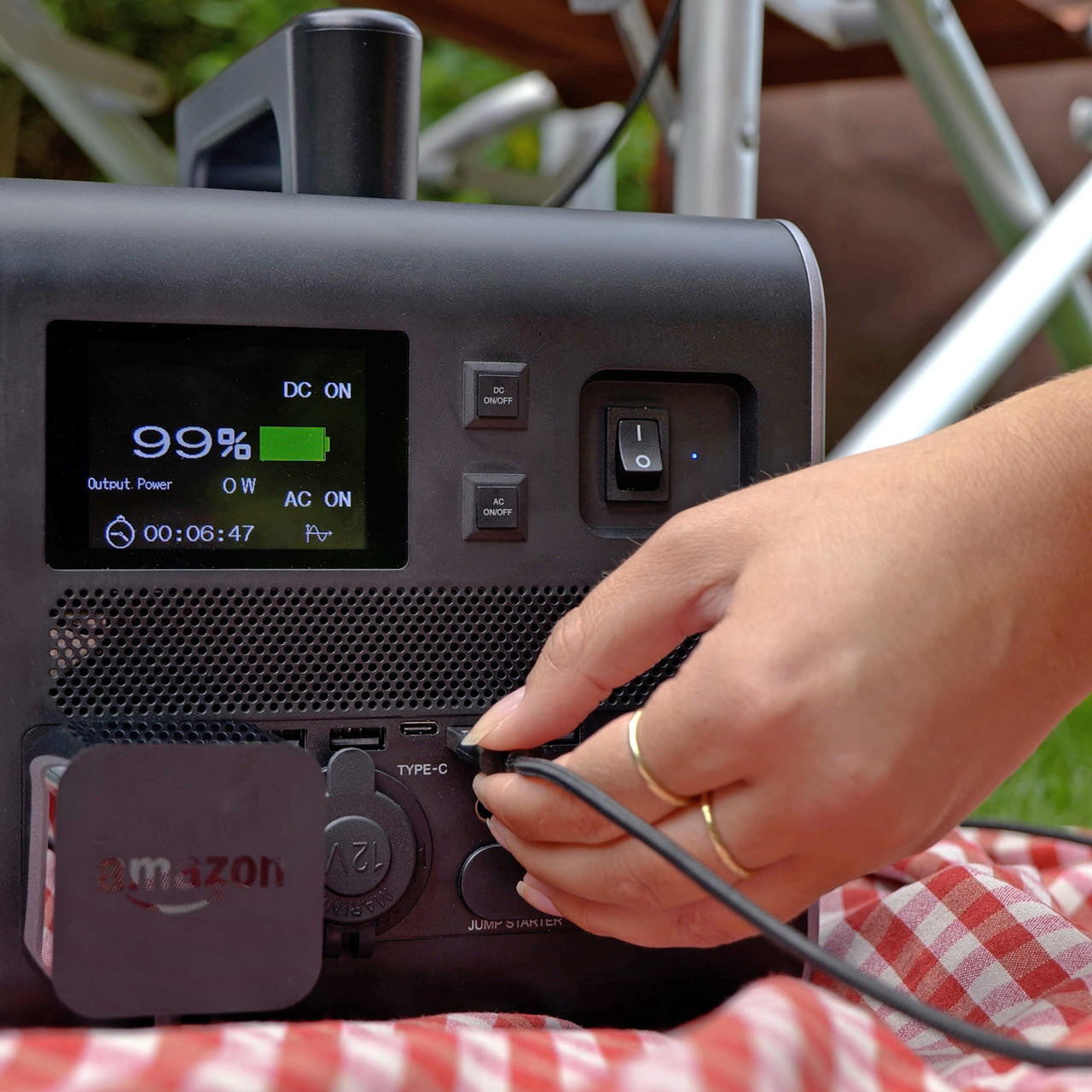 Hyundai 1000W / 1kW Portable Power Station | HPS-600