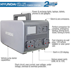 Hyundai 2000W Portable Power Station | HPS-1100
