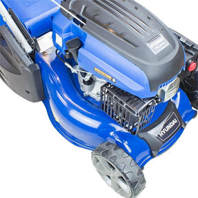Hyundai 17"/43cm 139cc Self-Propelled Petrol Roller Lawnmower | HYM430SPR