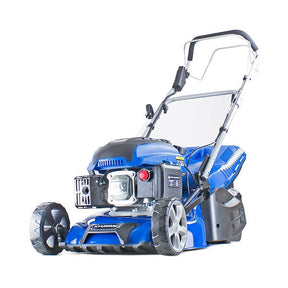 Hyundai 17"/43cm 139cc Electric-Start Self-Propelled Petrol Roller Lawnmower | HYM430SPER