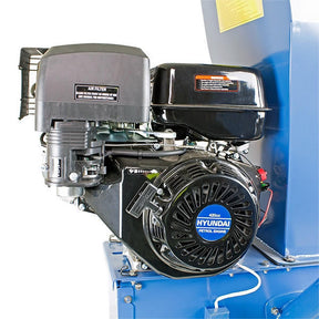 Hyundai 420cc 102mm Petrol Garden Wood Chipper, Shredder, Mulcher 4-Stroke Engine| HYCH1400