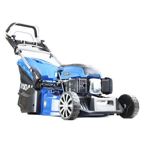 Hyundai 21"/53cm 196cc Self-Propelled Petrol Roller Lawnmower | HYM530SPR