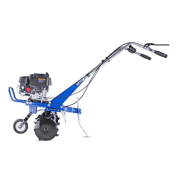 Hyundai 150cc 56cm Petrol Garden Tiller, Cultivator, Rotovator and Rototiller 4-Stroke 2.7kW 6 x 4 Blades | HYT150