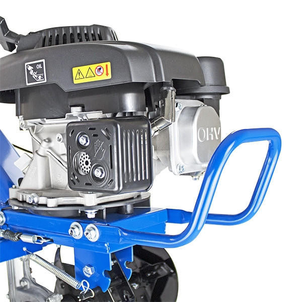 Hyundai 150cc 56cm Petrol Garden Tiller, Cultivator, Rotovator and Rototiller 4-Stroke 2.7kW 6 x 4 Blades | HYT150