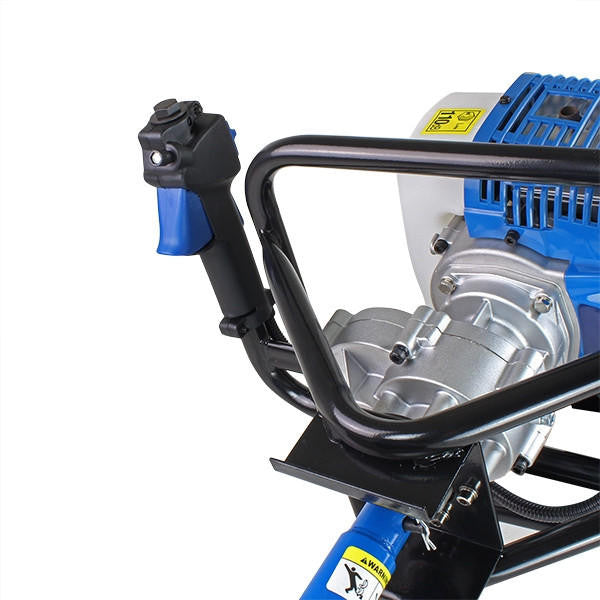 Hyundai 52cc Petrol Earth Auger, Post Hole Borer and Ground Drill - 100, 150 & 200mm| HYEA5200X