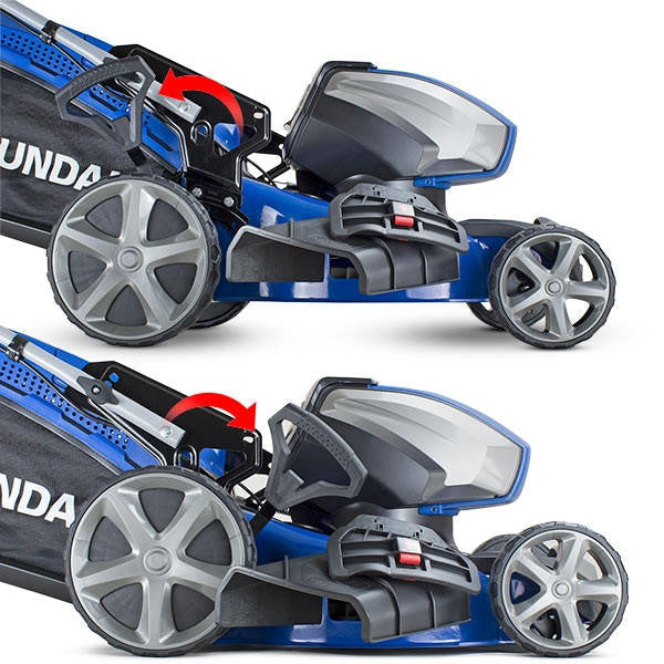 Hyundai 18" / 45cm 80V Cordless Self Propelled Lawnmower, 2x Batteries & Charger, Li-Ion Battery Powered | HYM80Li460SP