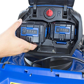 Hyundai 18" / 45cm 80V Cordless Self Propelled Lawnmower, 2x Batteries & Charger, Li-Ion Battery Powered | HYM80Li460SP
