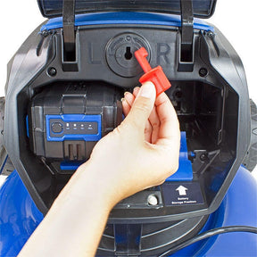 Hyundai 42cm Cordless 40v Lithium-Ion Battery Lawnmower with Battery and Charger | HYM40LI420P