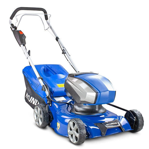 Hyundai 16.5'' / 42cm 40v Cordless Self-Propelled Lawnmower 2.5Ah Li-Ion Battery | HYM40LI420SP