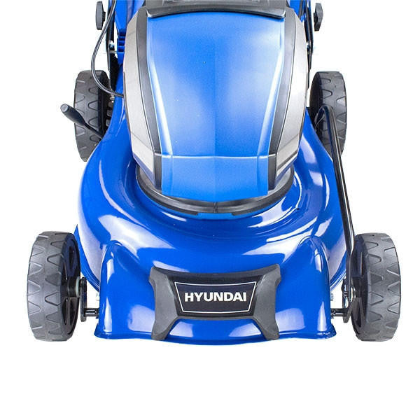Hyundai 16.5'' / 42cm 40v Cordless Self-Propelled Lawnmower 2.5Ah Li-Ion Battery | HYM40LI420SP