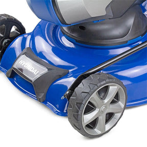 Hyundai 16.5'' / 42cm 40v Cordless Self-Propelled Lawnmower 2.5Ah Li-Ion Battery | HYM40LI420SP