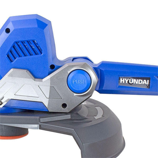 Hyundai 40v Cordless Grass Trimmer 2.5Ah Li-ion Battery and Charger 33cm Cutting Width | HYTR40LI