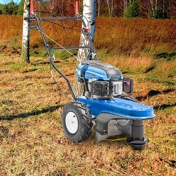 Hyundai 173cc Self Propelled Petrol Wheeled Field Grass Trimmer Heavy Duty 60cm Cutting Width | HYFT60SP
