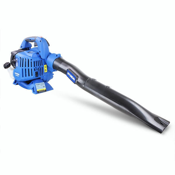 Hyundai 26cc 3-in-1 Petrol Leaf Blower, Garden Vac & Shredder, 157mph Air Speed, 40L Collection Bag | HYBV2600X