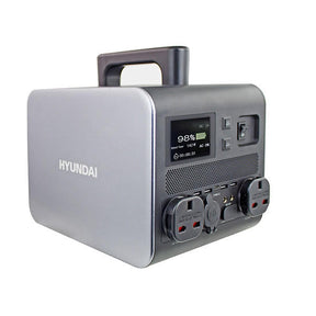 Hyundai HPS-600 Portable Power Station & Protective Carry/Shoulder Bag