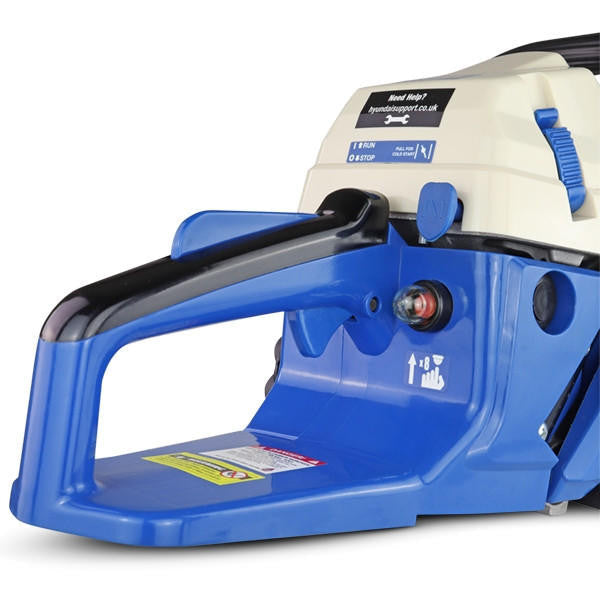 Hyundai 20" 50cm 62cc Petrol Chainsaw, 2-Stroke Easy-Start | HYC6200X