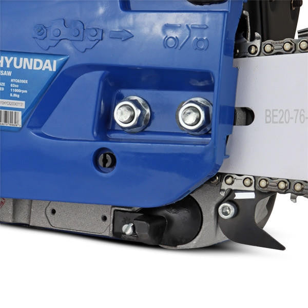 Hyundai 20" 50cm 62cc Petrol Chainsaw, 2-Stroke Easy-Start | HYC6200X