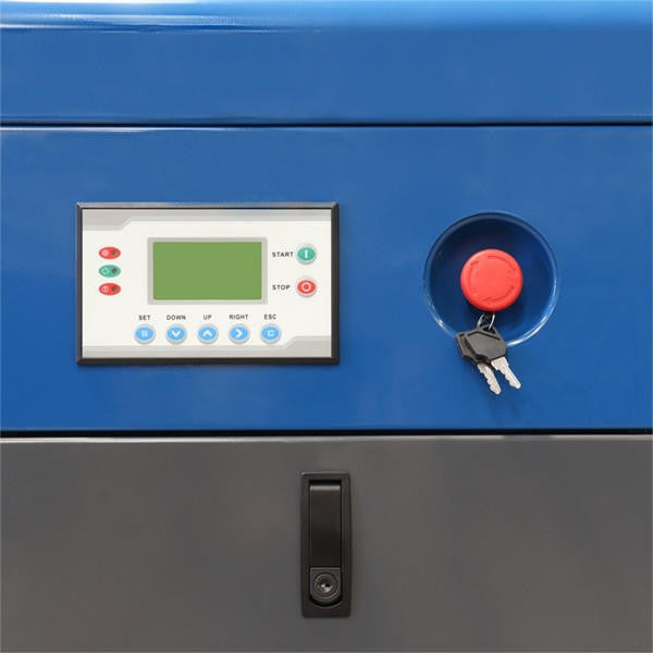 Hyundai 10hp 300L Heavy-Duty Industrial Screw Air Compressor, 400v, Quiet Running | HYSC100300