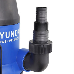 Hyundai 250W Submersible Water Pump, 25-32mm / 1 - 1/4" Hose, Clean Water, 10m Lift | HYSP250C