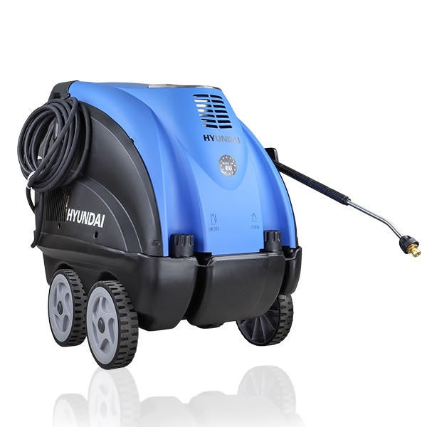 Hyundai 3050psi 210bar Hot Pressure Washer, 3-Phase, 110°C 6.3kW Power Jet Washer | HY210HPW-3