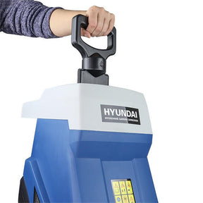 Hyundai 2400w Electric Garden Shredder 2.4kW 230v 45L Collector | HYCH2400E