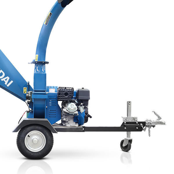 Hyundai 420cc 110mm Petrol Wood Chipper with Electric-Start Engine 4-Stroke Engine | HYCH15100TE