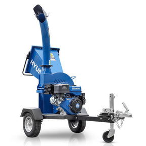Hyundai 420cc 110mm Petrol Wood Chipper with Electric-Start Engine 4-Stroke Engine | HYCH15100TE