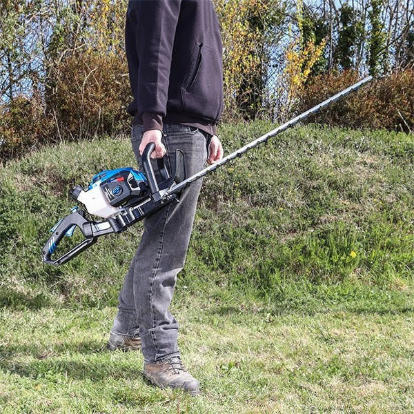Hyundai 26cc 600mm Petrol Hedge Trimmer Cutter, Easy-Start & Lightweight 2-stroke | HYHT2600X