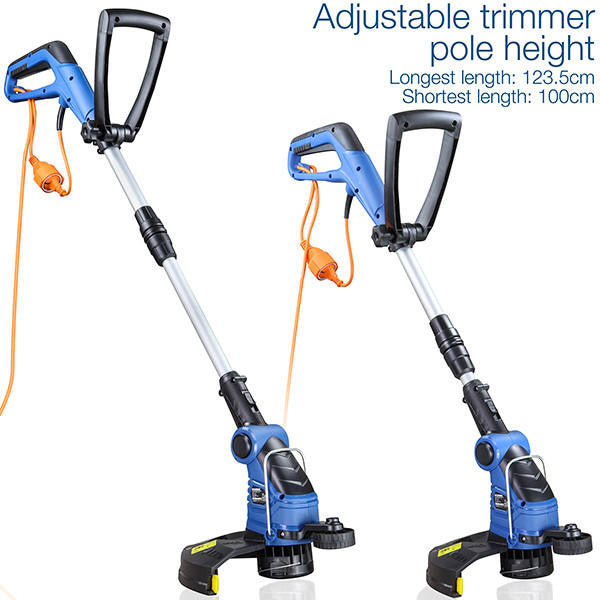 Hyundai 600W 2-in-1 Electric Grass Trimmer and Lawn Edger 30cm | HYTR600E
