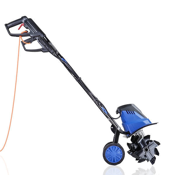 Hyundai 1500W 45cm Electric Garden Tiller, Cultivator, Rotovator and Rototiller 4 x 6 Blades | HYT1500E