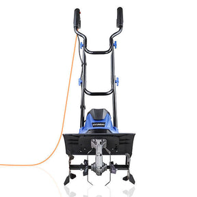 Hyundai 1050W 36cm Electric Garden Tiller, Cultivator, Rotovator and Rototiller 4 x 4 Blades | HYT1050E
