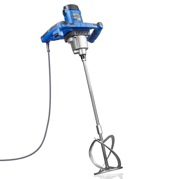 Hyundai 1600W Electric Paddle Mixer 5 Piece Trowel Set 230v 240v | HYPM1600E