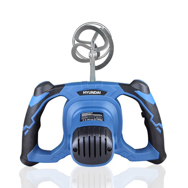 Hyundai 1600W Electric Paddle Mixer 5 Piece Trowel Set 230v 240v | HYPM1600E