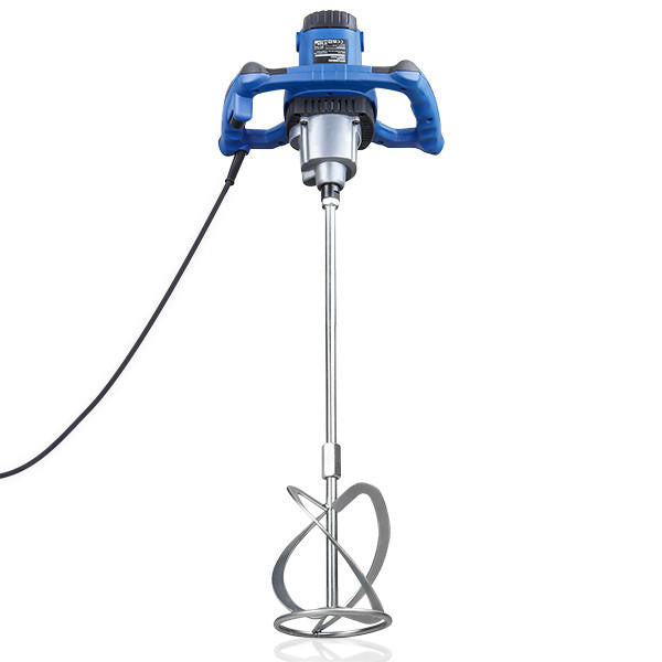 Hyundai 1600W Electric Paddle Mixer 5 Piece Trowel Set 230v 240v | HYPM1600E